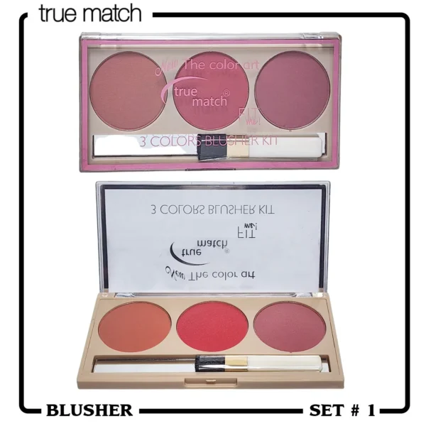 True Match Fit Me 3 Color Blush 550