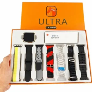 Ultra Smart Watch With 7 Straps 1650 po