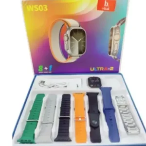 WS03 Ultra 2 Smartwatch with 7 Straps 1850 po