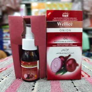 Wellice Onion Anti Hair Loss Hair Oil For Men And Women  Rs : 150/- Each 💫☑ (With Box)💫💫
