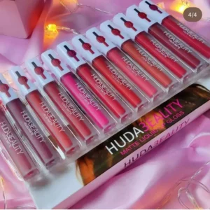 Huda Beauty 12pcs Matte Gloss    1300