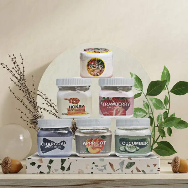 Wokali 5 Steps Fruits Facial Kit With Lip Care Sale priceRs.1,699 - Image 3