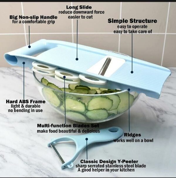 6 in 1 vegetable cutter 360 - Image 3