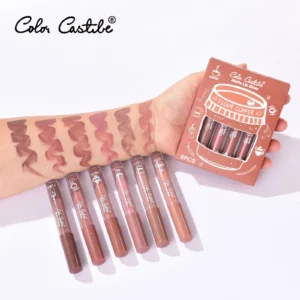 Color Castle I love Coffee Matte Lip Gloss 6Pcs Set Sale priceRs.899
