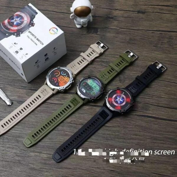 TF10 Pro Smart Watch Round Dial AMOLED Bluetooth Call Smartwatch Series 8🤩  Rs 3100/- 💫🌟 (With Box)💫 - Image 3