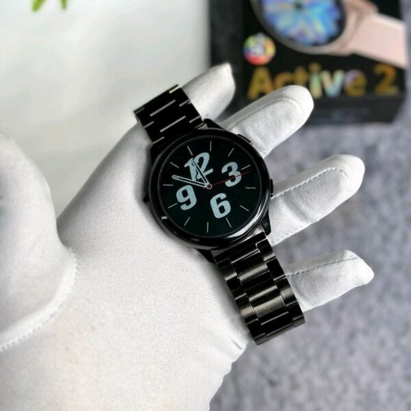 Active 2 Curve HD Display Smartwatch, Heart Sensor With Real Time Monitor, Bluetooth Calling (Dual Strips)🤩  Rs 3600/- 💫🌟 (With Box) - Image 3