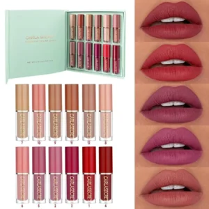 Carla Secret Thanks For The Love Matte Lipgloss 12Pcs Set 2300
