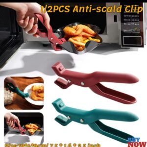 Multi-Purpose Anti-Scald Bowl Holder Clip for Kitchen