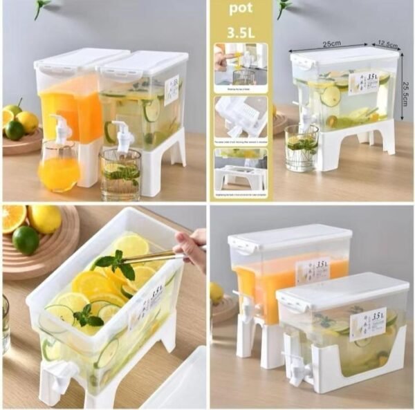 Beverage Dispenser with Dual-Use Stand