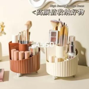 Rotating Makeup Brushes Holder