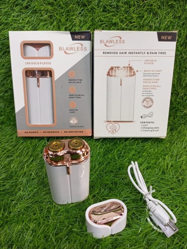 Blawless hair removing rechargeable machine 