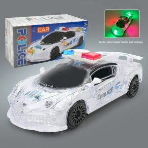 Police Children's  Racing Spinner Toy Cars, Real Sports Car with Lights and Music, Drift Racing Toys for Children     (With Box)💫   Random Colours 