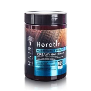 Keratin Creamy Hair Mask Moisturizing & Smooth Hair Growth 1000ml  original 💯