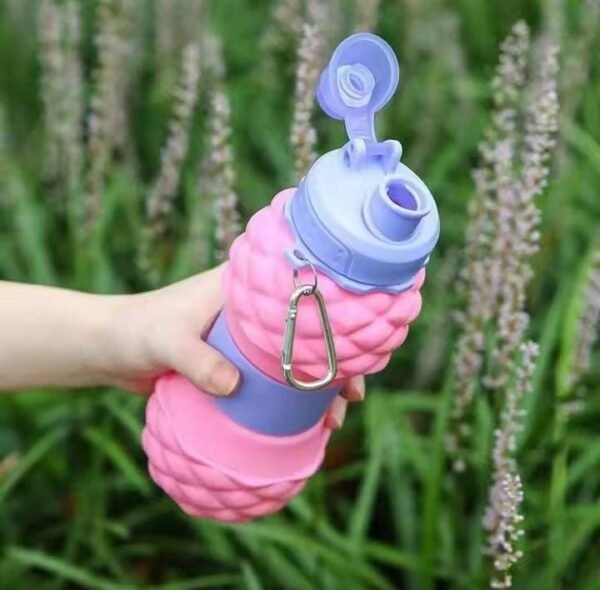 COLLAPSIBLE FOLDING WATER BOTTLE SILICONE MATERIAL - Image 3
