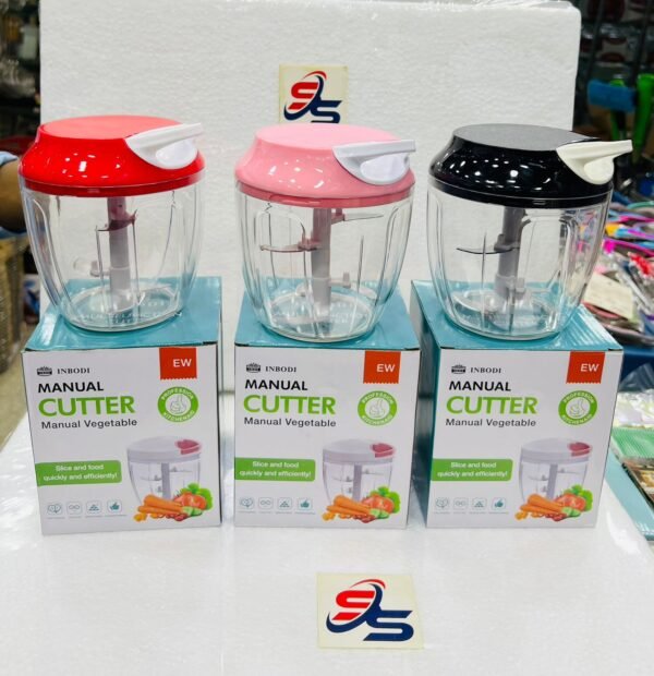 ROPE CHOPPER GOOD QUALITY WITH HANDLE 5 BLADES 900 ml