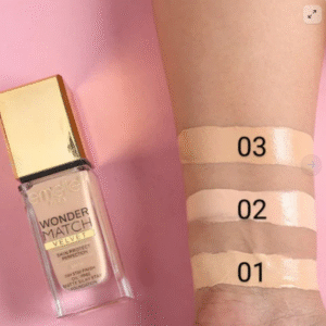 Emelie Wonder Match Velvet Skin Protect Perfection SPF20 24H Stay Finish Oil-Free Matte Silky Stay Foundation