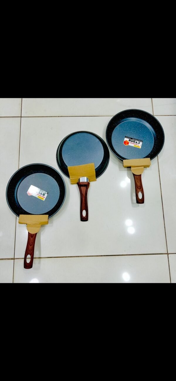 NON STICK GRANITE FRYING PAN HIGH QUALITY 20 cm : - Image 2