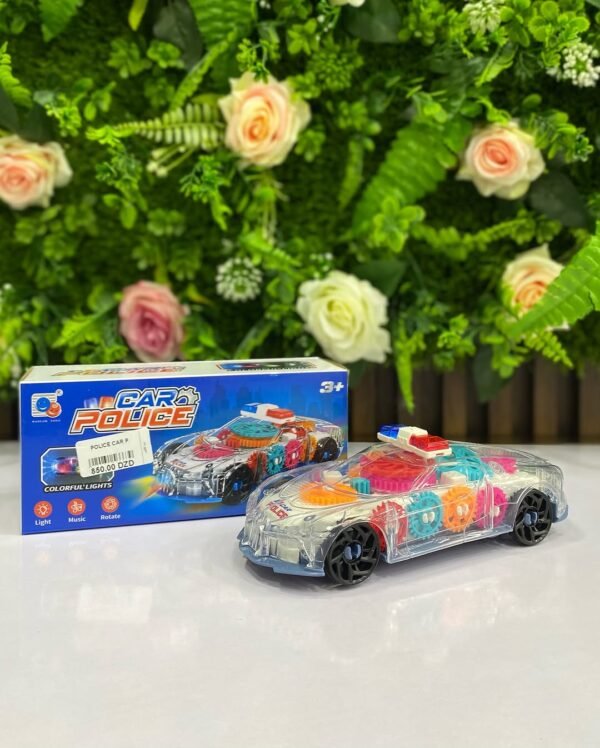 Police Light Racing Car – Speed, Lights & Action    Each ☑   (With Box)