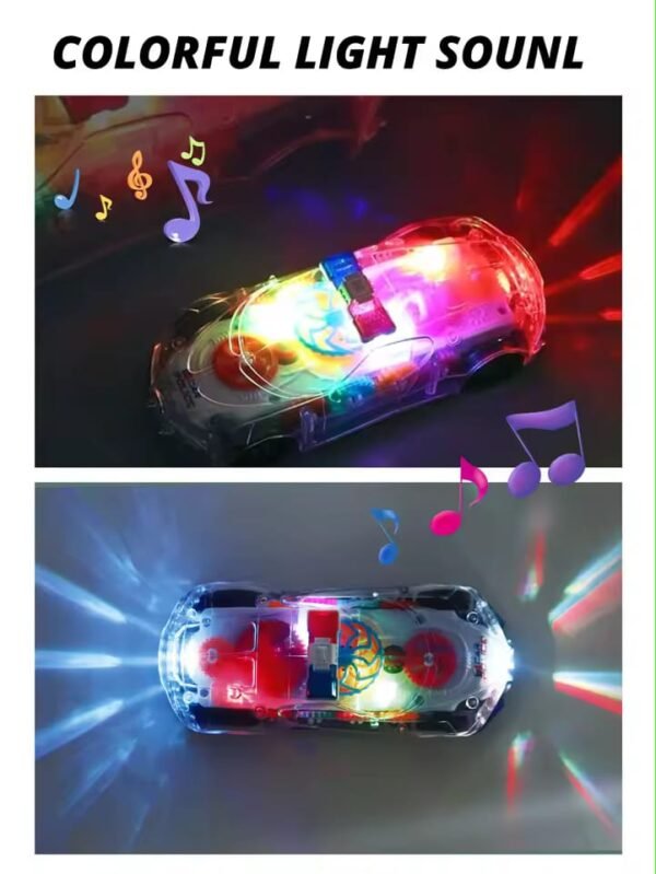 Police Light Racing Car – Speed, Lights & Action    Each ☑   (With Box) - Image 2