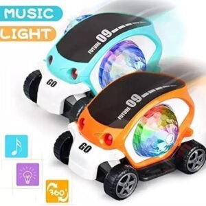 09 Future Car Rotate 360° with Flashing Light & Music 🚗    