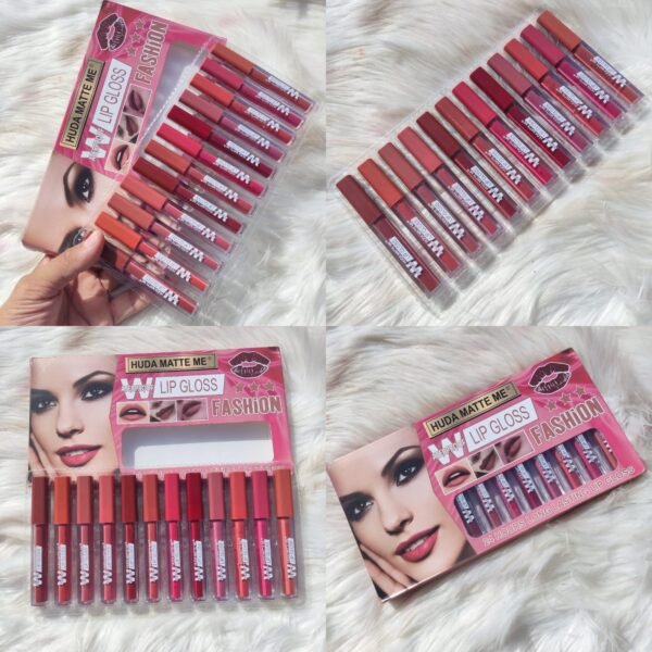 Huda matte  Nude gloss  Pack of 12 - Image 3