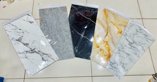 FORMIC WALL SHEET MARBLE PRINTED 5 PRINTS 12x24 INCHES :er Sheet  STICKY SELF-ADHESIVE