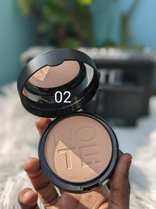 Note Luminous silk compact powder again oil  Made in turkey ( Master Dupe ) 2 shade available - Image 3