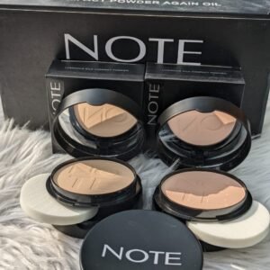 Note Luminous silk compact powder again oil  Made in turkey ( Master Dupe ) 2 shade available