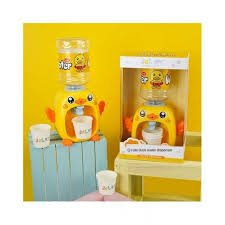 Mini Duck Water Dispenser Cute Cartoon Baby Toy & Lifelike Drinking Cooler rs
