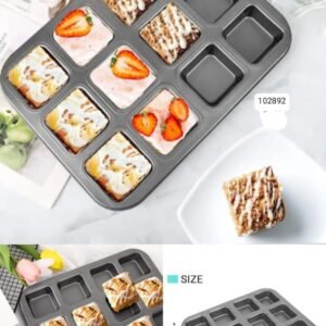 12grid muffing tray