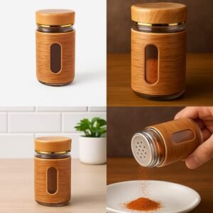 200 glass wooden namak dani  rs 200