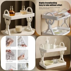 2LSelf-adhesive Wall-Mounted Character Shelf @650