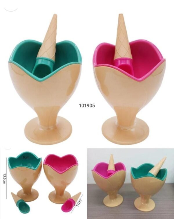 2pcs ice cream cup