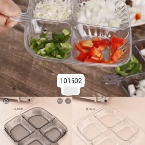 4portion acrilic tray  AL