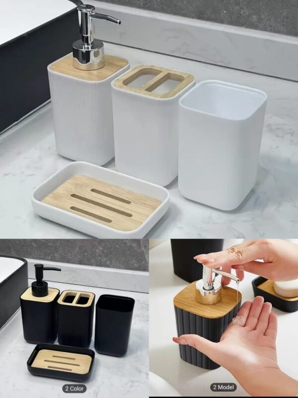 Bath set plastic
