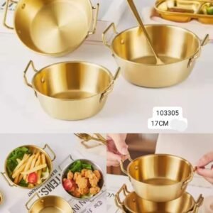 Deep bowl stainless steel 17cm@ SAL