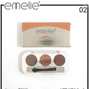 Emelie Professional 3 Color Eyebrow Powder Palette