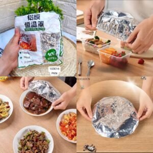 Household Food Grade Reusable Aluminum Foil Film For Heat Insulation (pack of 10)@ SAL
