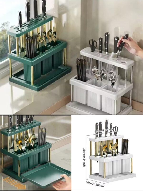 Kitchen cutlery holder colour random  sal
