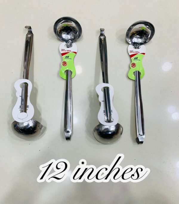 LADDLE SCOOP OIL PALLI 12 INCHES @Rs  160