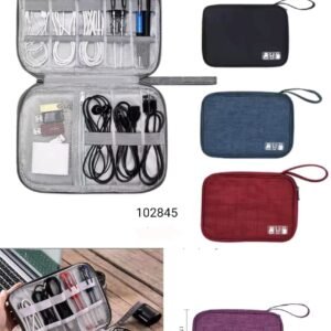 Multi-function Travel Storage Bags Waterproof Zipper Pack Data Arrange Bag Office Portable Organizer Case@ SAL