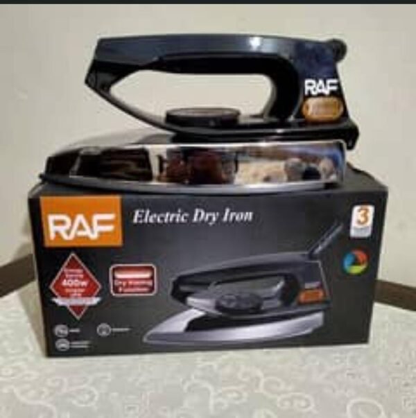 - RAF Electric Dry Iron with Box Packing
