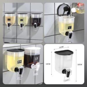 Self-adhesive Wall-Mounted Oil Dispenser @650 (800ML) Good Quality