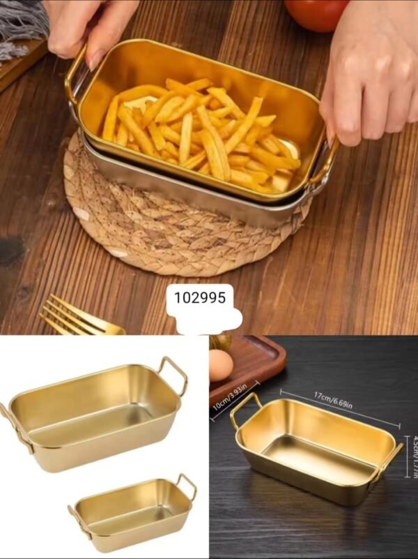 Serving tray stainless steel @