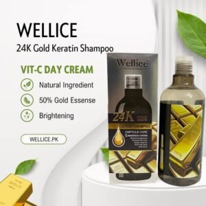 Wellice 24k gold shampo 690