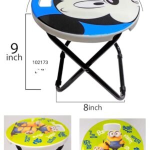 Character folding stool iron merterial @ sal