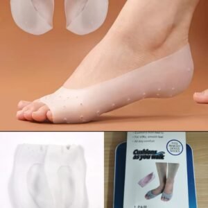 1 Pair Gel Sock Silicone Foot Care box packing @sal