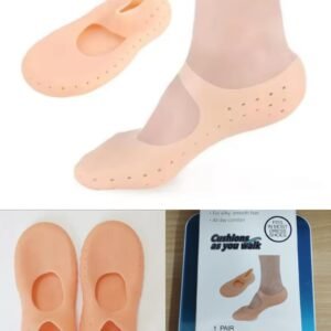 1 Pair Gel Sock Silicone Foot Care box packing@ sal