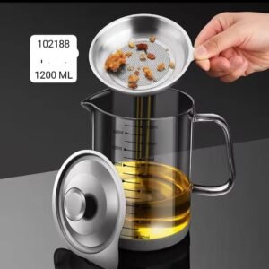 Oil filter glass pot 1200ml
