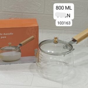 Single handle milk pot glass merterial  sal